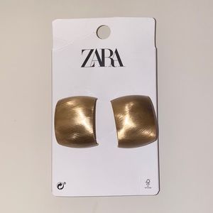 Chunky Gold Zara Hoops